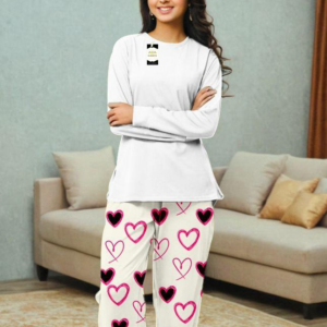 2 piece casual women night suit