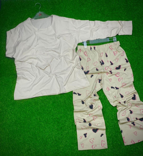 2 piece casual women night suit - Image 3